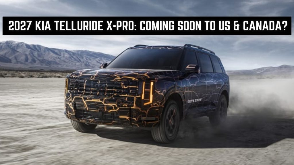 2027 Kia Telluride X-Pro US Canada
