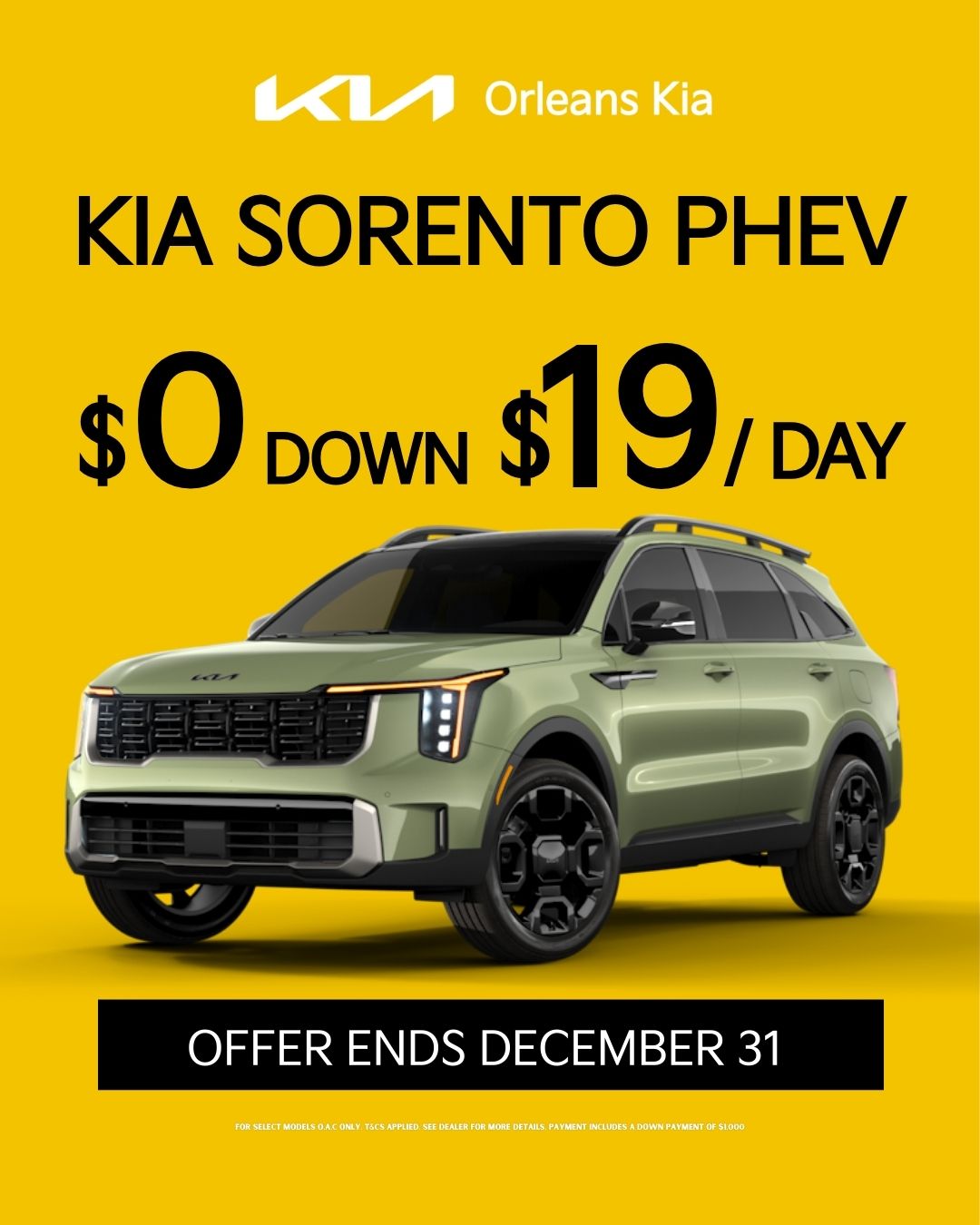 2025 Sorento PHEV EX Ottawa