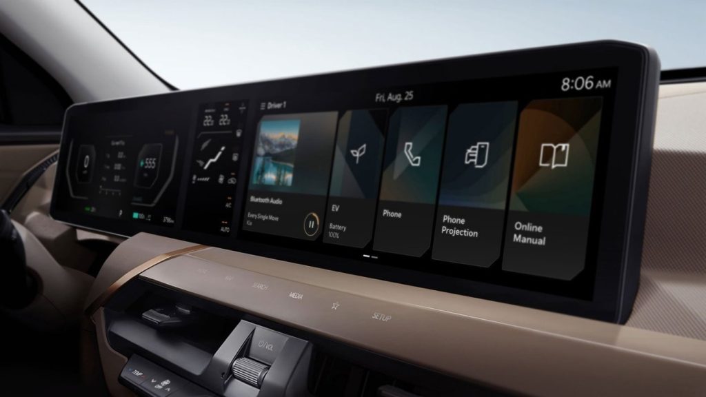 2026 Kia EV5 Interior Technology Dashboard Tech