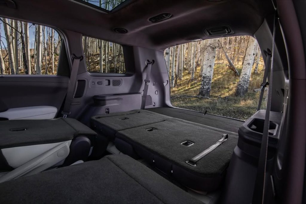 2027 Kia Telluride Cargo Space Storage