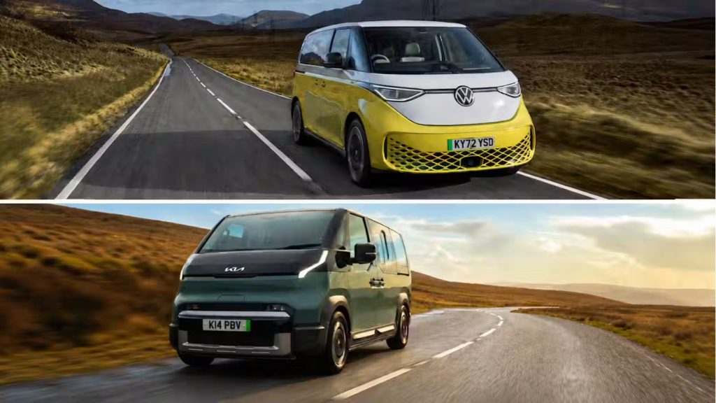 Kia PV5 vs VW ID Buzz Volkswagen